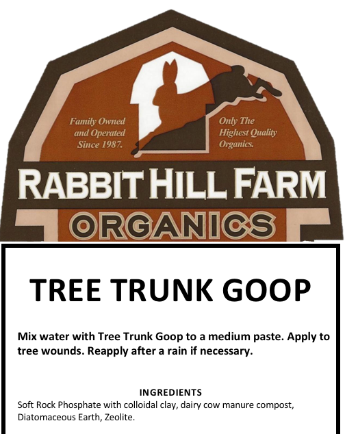 TREE TRUNK GOOP, 4 lb bag - SHIPPING INCLUDED – Maestro Gro Organic ...
