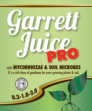 Load image into Gallery viewer, GARRETT JUICE PRO, Organic Plant Food &amp; Soil Stimulator, Quart, Gallon - SHIPPING INCLUDED
